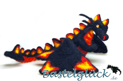 gefilzter Drache Feuerdrache