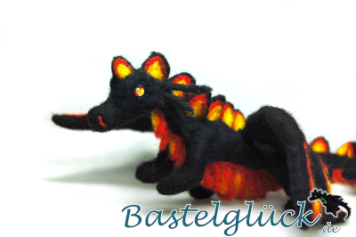 gefilzter Drache Feuerdrache